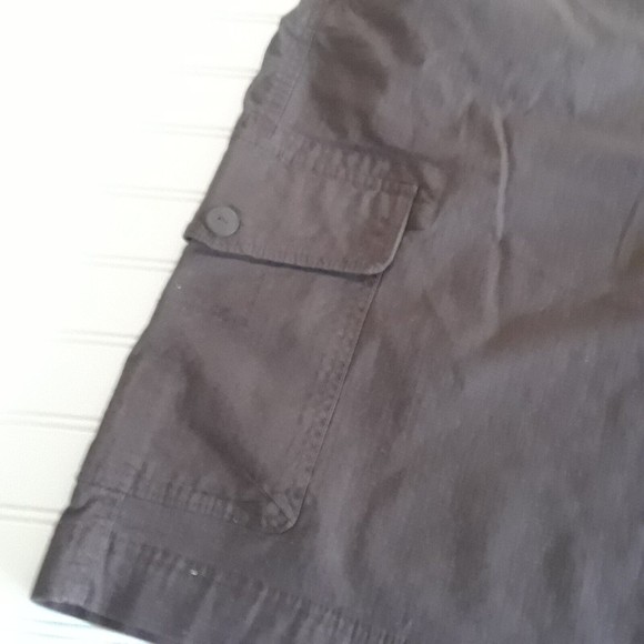 NWT RocaWear Mens Brown Cargo Shorts-Belted-Size 48B-98% Cotton 2% Spandex - Picture 6 of 11